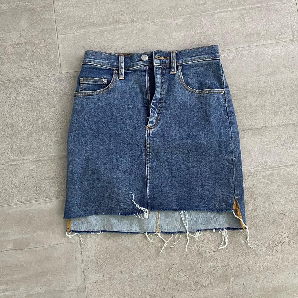 Jean skirt